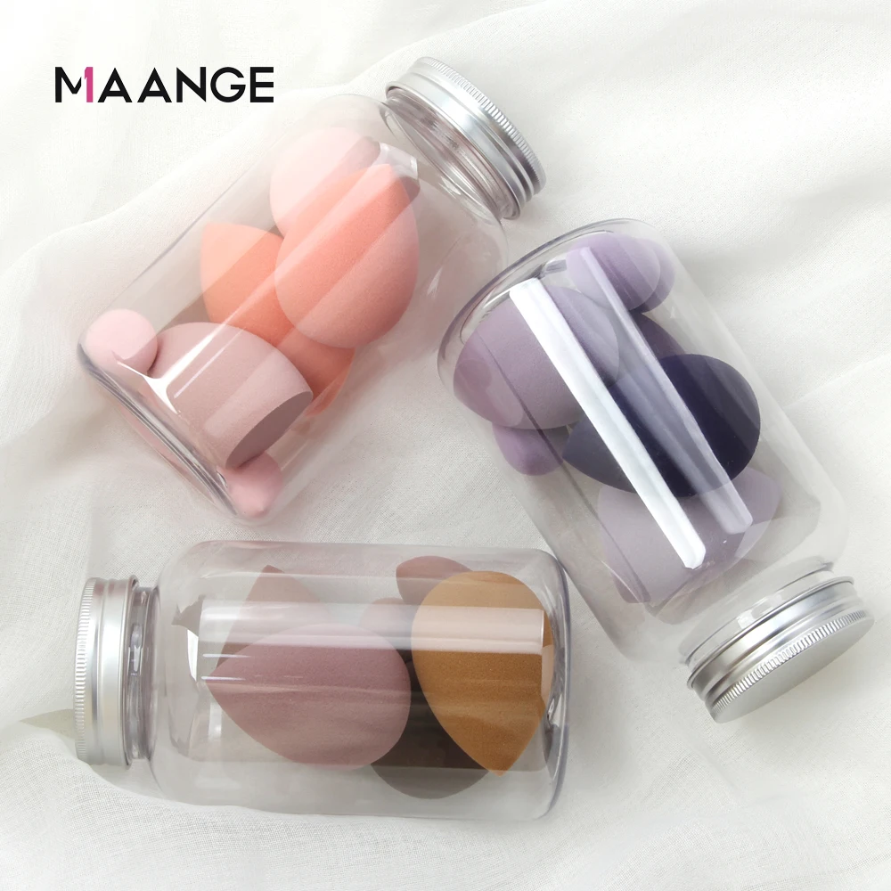 

7Pcs Makeup Sponge with Storage Box Foundation Powder BB Cream Professional Cosmetic Puff Sponge Tools Make Up Accessorie