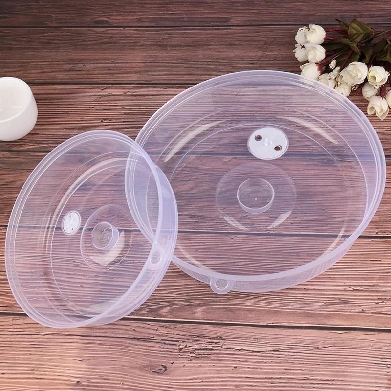 

2021 fashion New 1pcs Plastic Microwave Food Cover Clear Lid Safe Vent Kitchen Tools Home Accessories