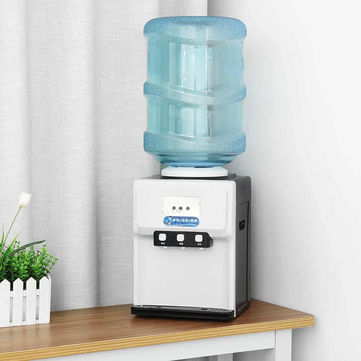 

500W Warm Hot Drink Machine Drink Water Dispenser Desktop Water Holder Heating Cooling Water Fountains Boiler Drinkware Tools