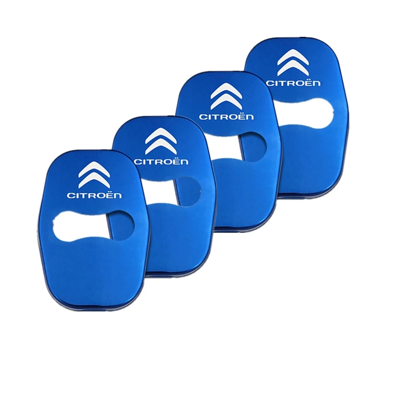 4 шт. авто Интерьер защита для дверного замка чехол Пряжка наклейка Замена Citroen C5 C6