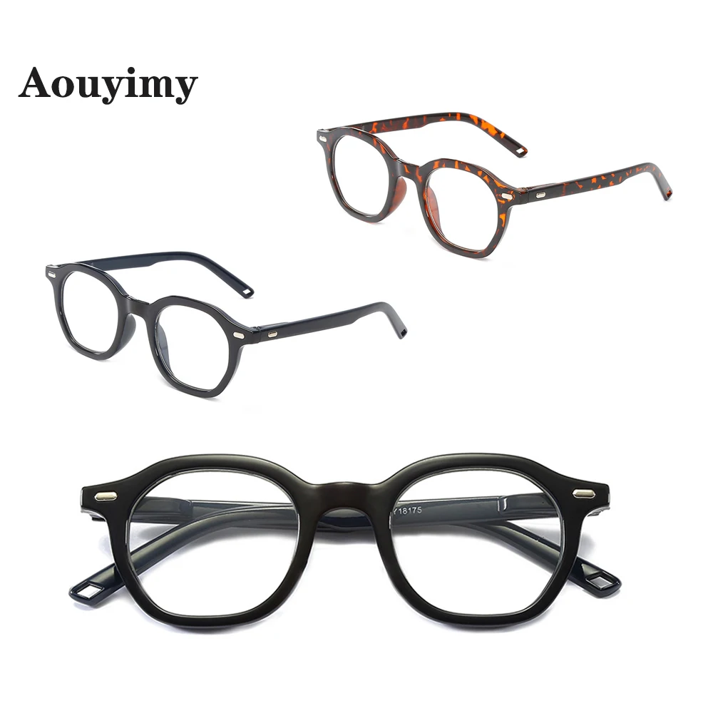 

New Reading Glasses Round Glasses Frame Ultralight Finished Reading Glasses Men Women Presbyopia Eyeglasses Antifatigue Eyewear
