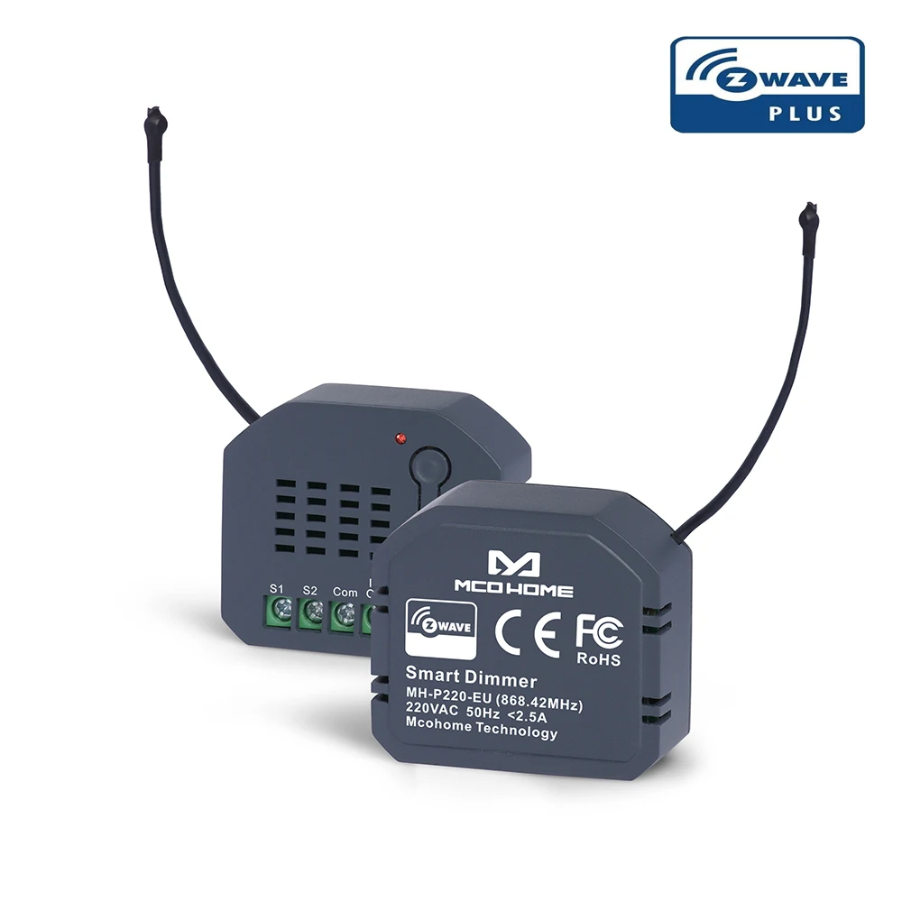 Z Wave Plus EU868.42MHz светильник затемнения модуль переключателя MCO дома MH P220 для умного