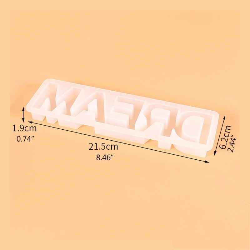 

D2TD Crystal Epoxy Resin Mold MAERD Decorations Casting Silicone Mould DIY Craft Tool