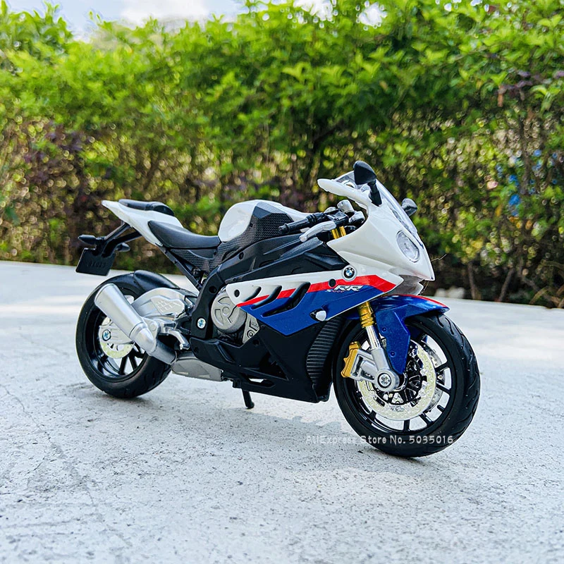 Модель мотоцикла Maisto 1:12 BMW S 1000 RR из сплава оригинальная Авторизованная модель