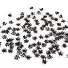 10 шт., приспособления для шуток, реалистичные игрушки для дома, имитация мух, День дурака, всю человеку, забавная игрушка на Хэллоуин