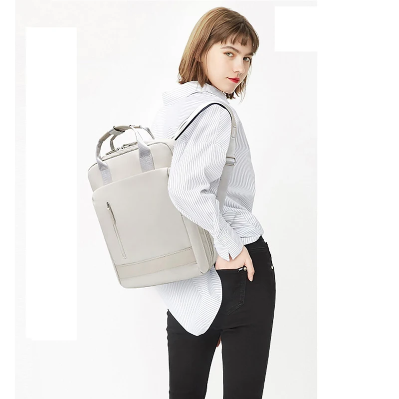 Водонепроницаемый стильный женский рюкзак для ноутбука 13 3 14 15 6 дюйма корейский