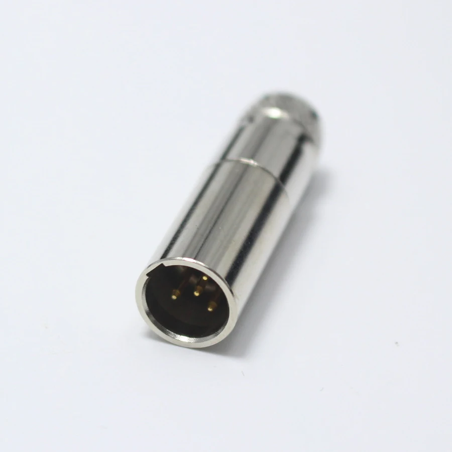 1 шт. металлический мини-коннектор XLR 3 4 5 6 Pin гнездовой/Штекерный разъем маленький