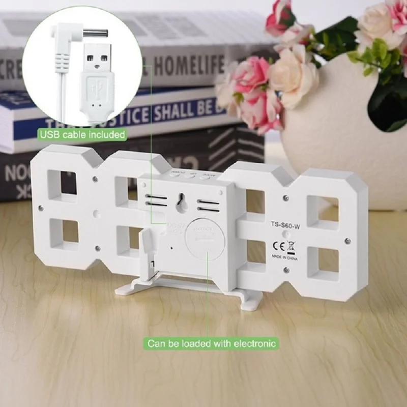 2 шт. настольные электронные часы 8 дюймов | Дом и сад