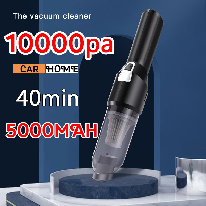 

10000Pa Cordless Vacuum Cleaner Pet Hair Lightweight Rechargeable Wireless Handheld Powerful Car Home Portable Mini Air Duster