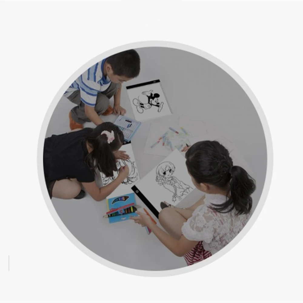 

Ultra Thin A4 LED Light Pad Artist Light Box Table Tracing Drawing Board Pad Diamond Painting Embroidery Tools