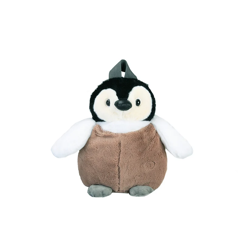 Плюшевый рюкзак в виде пингвина Детские милые сумки Мультяшные животные куклы