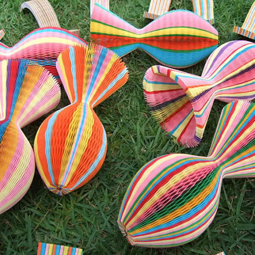 Унисекс 6 шт. Летняя женская Волшебная перфорированная бумага ваза шляпы