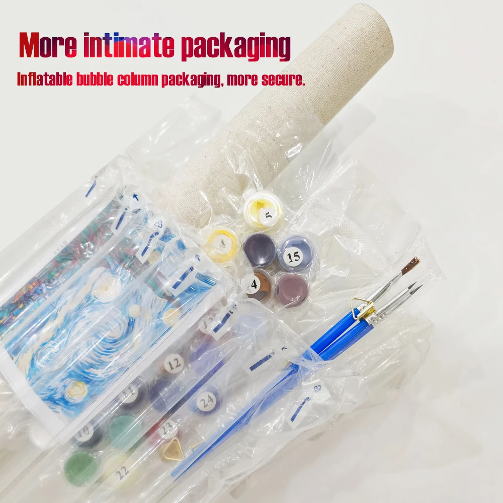 KADISCHE Painting By Numbers Scenery DIY Oil Coloring owl Canvas Paint Art Pictures Home Decor | Дом и сад