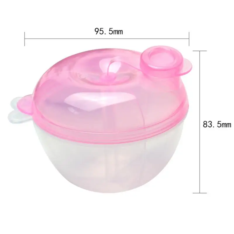 

Travel Storage Box Portable Baby Leak-Proof Milk Powder Box Three-Layer Milk Powder Box Baby Rice Powder Box Milk Powder