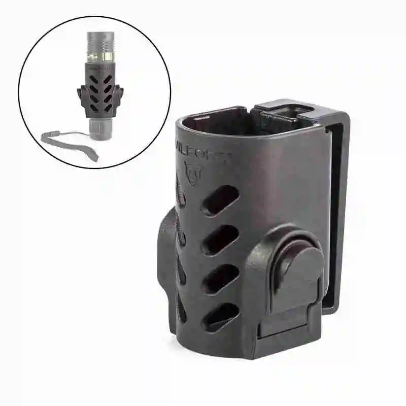 

1Pc Portable Flashlight Protective Sleeve Belt Clip Bag Cover Tool Torch Outdoor Survival Torch Flashlight Cover Strong J6D0