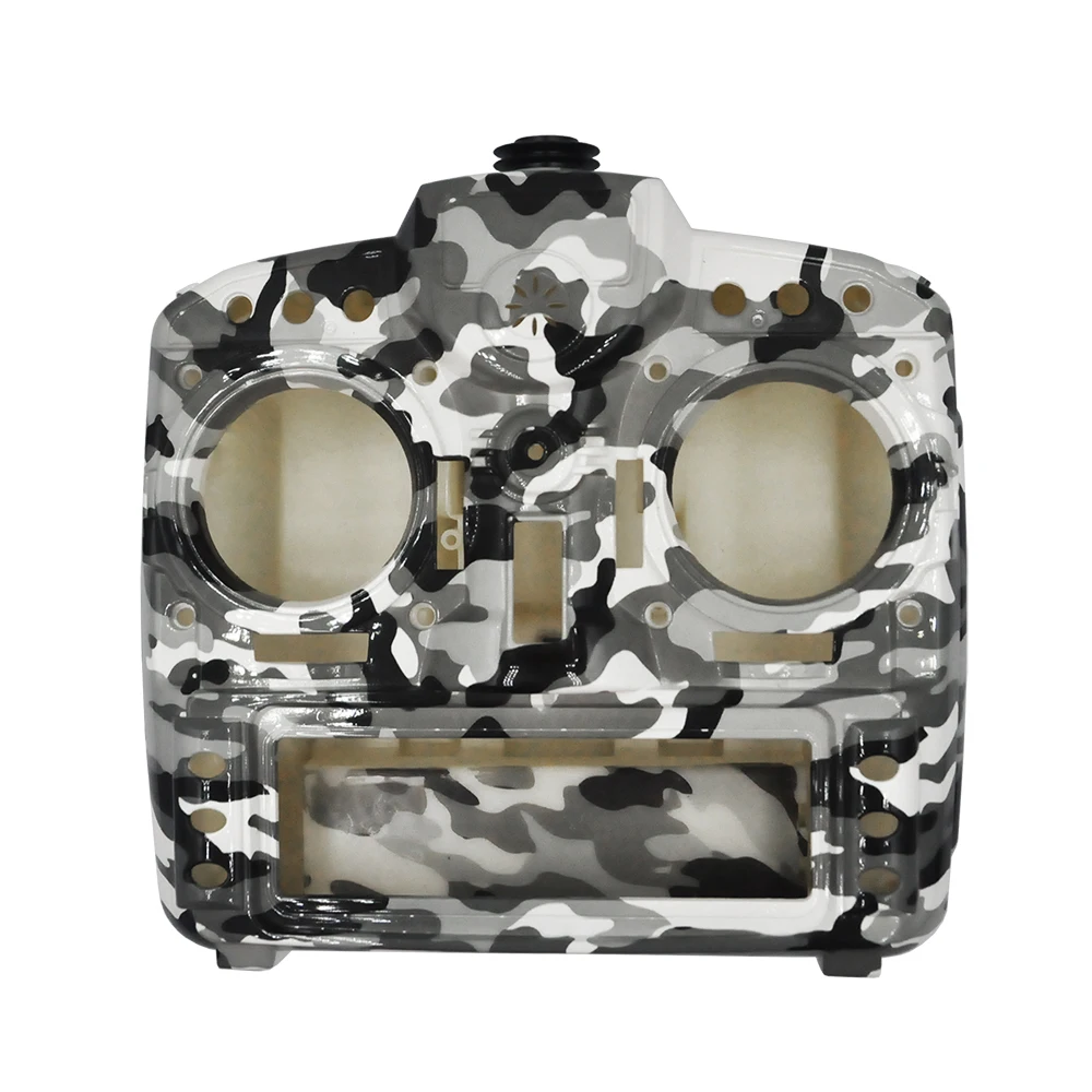 Camouflage (1) Frsky Taranis X9D Plus корпус передатчика водопроводный чехол/углеродное волокно/Рок Монстр для радиоуправляемого дрона FPV гоночный чехол - Цвет: Camouflage (1)
