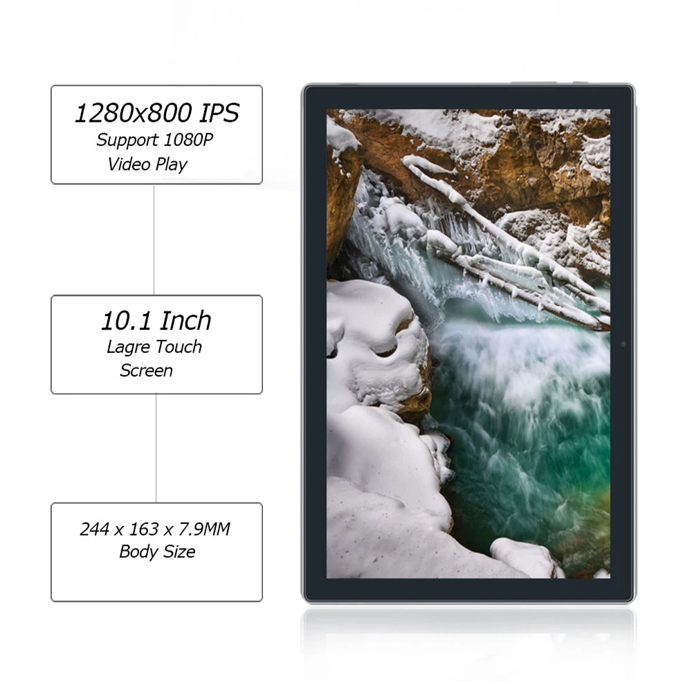 Анри 5G Wi Fi планшетный ПК с системой андроида и Octa Core Тип C полной зарядки 2hrs 3G + 32G