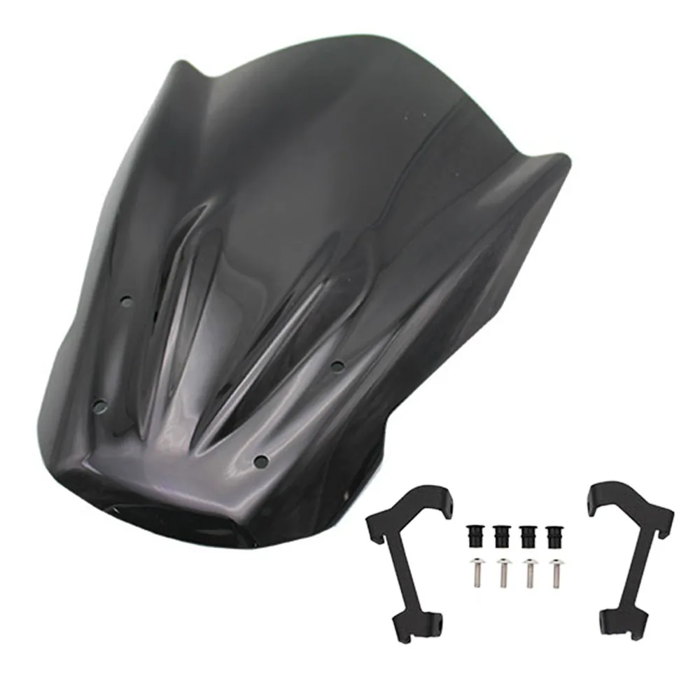 Ветровое стекло с монтажным кронштейном для YAMAHA MT07 MT 07 2014 2015 2016 FZ-07 FZ07 FZ ветровые