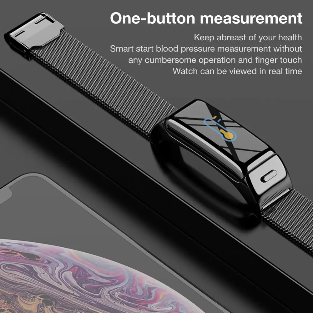 B6 Браслет беспроводные Bluetooth наушники умный 2 в 1 монитор сердечного ритма Счетчик