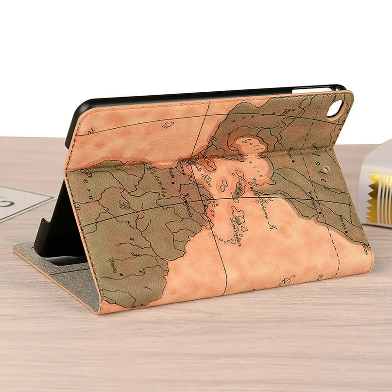 Для Apple iPad 6 5 4 3 2 Air1 Air 2/iPad Pro 9,7 10,5 11 12,9 дюймов чехол карта Флип кожаный чехол смарт-чехол-подставка