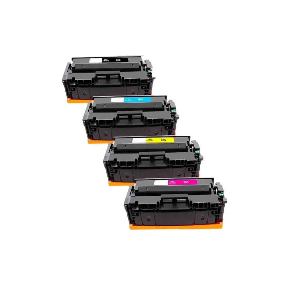 4PK Compatible Toner Cartridge for Canon 054 054H CRG-054 Color Image Class MF644Cdw/642Cdw/640C LBP622Cdw/620 Printer