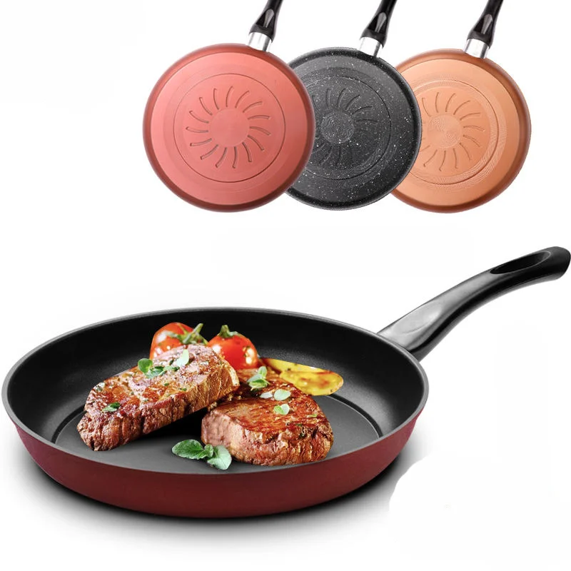 Сковорода для жарки без масляного дыма непригорающая сковорода маленький ВОК