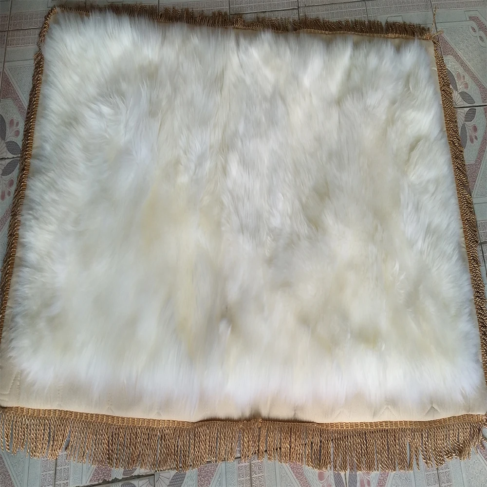 

Patchwork Australian Sheepskin Rug Natural Area Real Fur Blanket Bedroom Carpet Floor Mat Rugs For Living Room Christmas