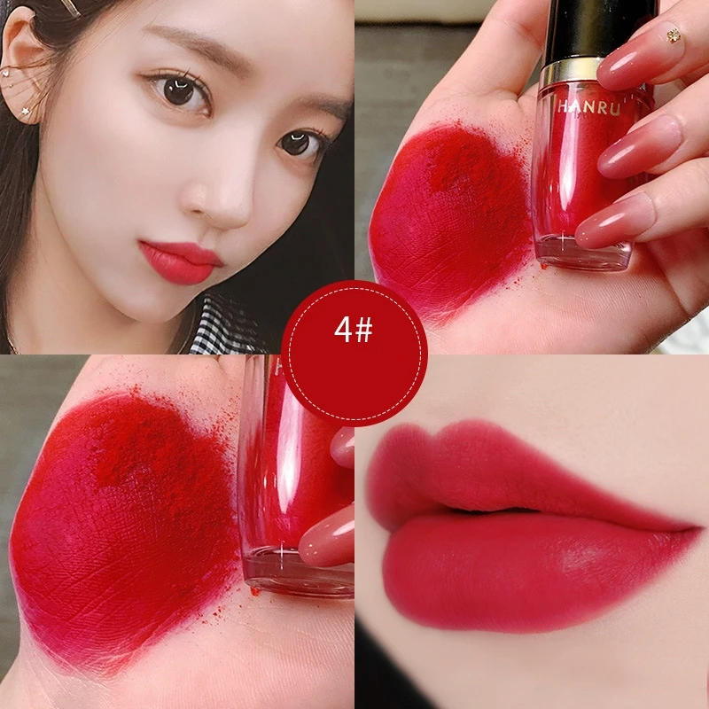 

Gouache Lip Glaze Liquid Lipstick Waterproof Lip Gloss Long Lasting Nude Lipstick Moisturizing Lipgloss Makeup Cosmetic