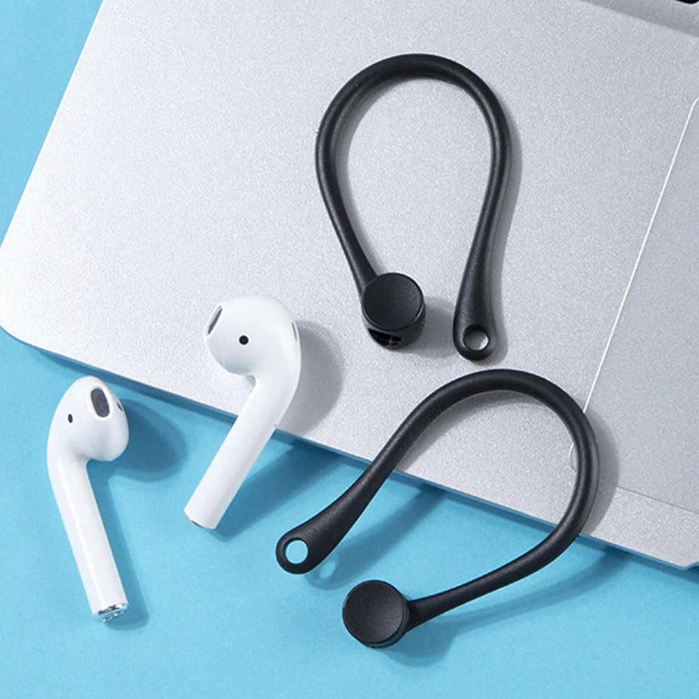 

Durable Earphone Accessories 2Pcs Mini Anti-fall Bluetooth Headset Earhooks Earphone Holder for Air-pods 1 2