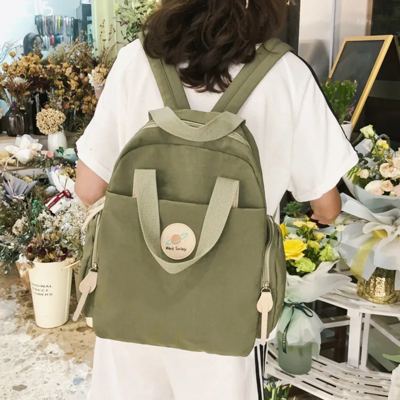 Фото Школьная сумка для девочек-подростков нейлоновый дорожный рюкзак 2020 дюйма |
