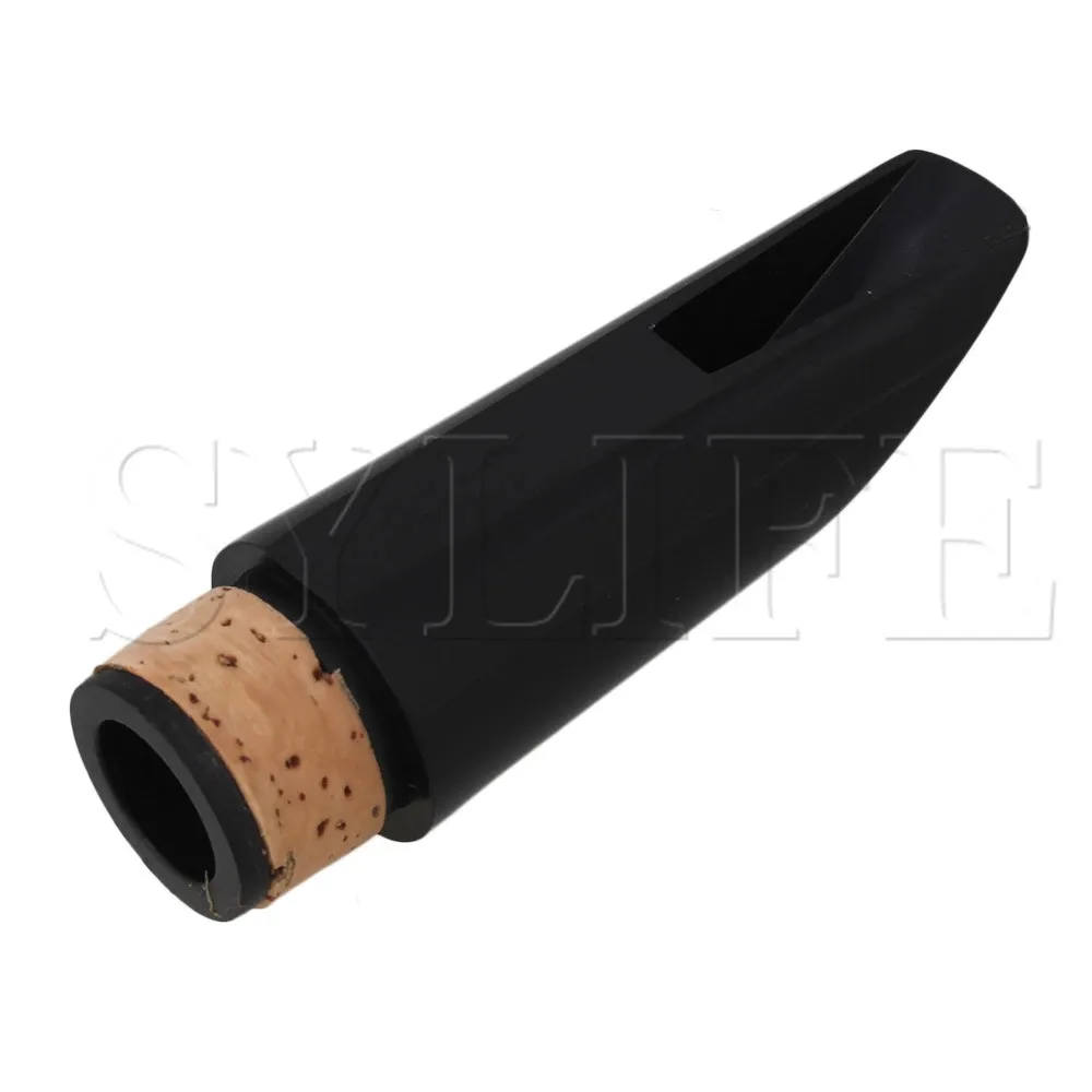 Черный ABS пластмассовый мундштук для Bb кларнета с пробкой|Детали и аксессуары| |