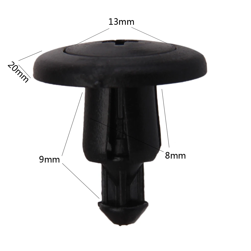 30 шт. фиксатор бюстгальтера пуш типа с заклепками зажима для Mazda Bc1d 56 145|Тюнинговые