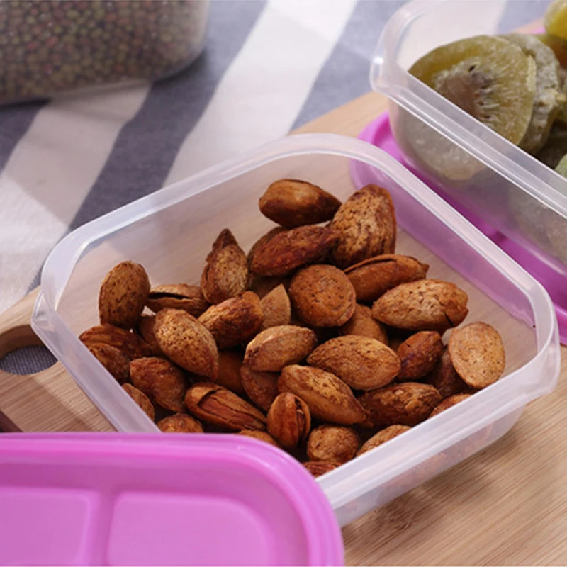 Контейнеры для хранения пищевых продуктов прозрачная герметичная коробка