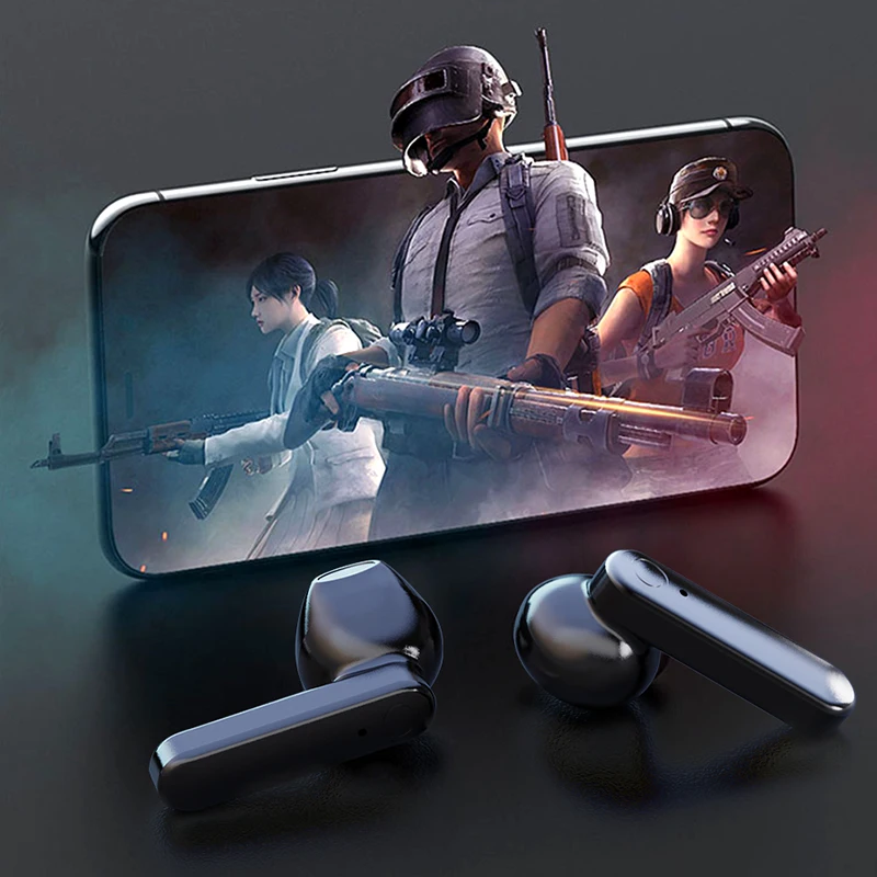 

TWS Earphone Bluetooth Wireless Headset Waterproof Deep Bass Earbuds True Wireless Stereo Headphone With Mic Sport TouchEarphone