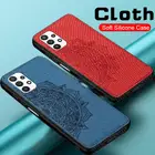 Мягкий силиконовый тканевый чехол для телефона Samsung Galaxy A02S A12 A32 A52 A72 A41 A51 A71 A40 A50 A70, роскошный противоударный чехол-накладка