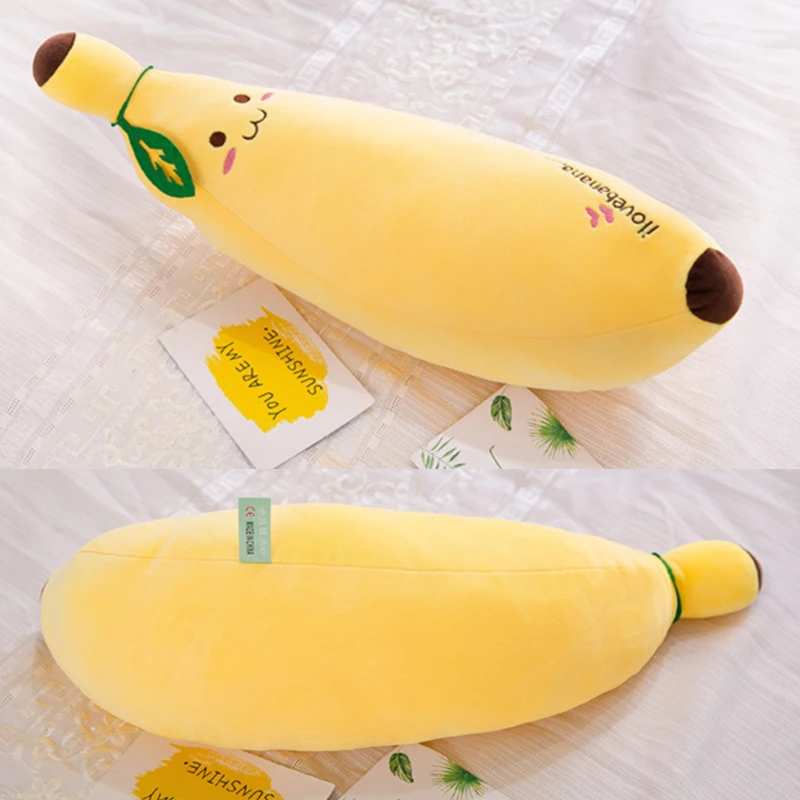 Мультфильм Плюшевая Игрушка-банан милый подушка в форме фрукта чучело игрушки