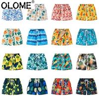 olome boys swimming trunks summer sports pants for girls children beach pants patterned toddler shorts cartoon baby panties