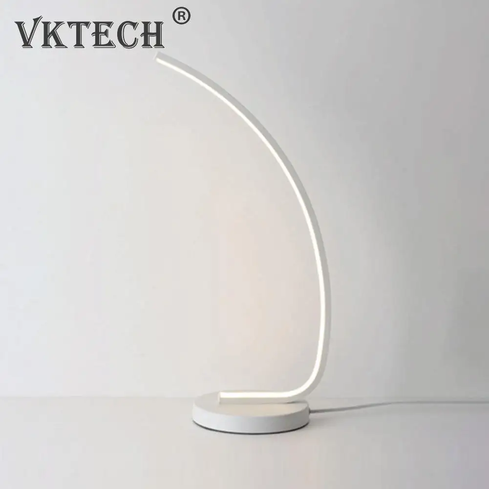 

Bedroom Beside Lamp Home Decor Modern Home Decor Led Desk Lamp Spiral Wave Curve Design Bedroom Lighting Decor