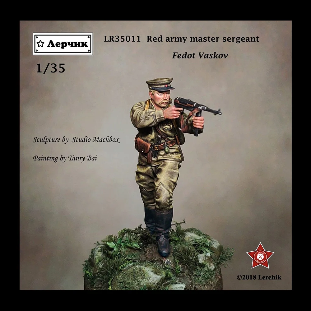 [Lerchik] KA35001 1/35 советский Красный Мастер армии сергант 1942-42