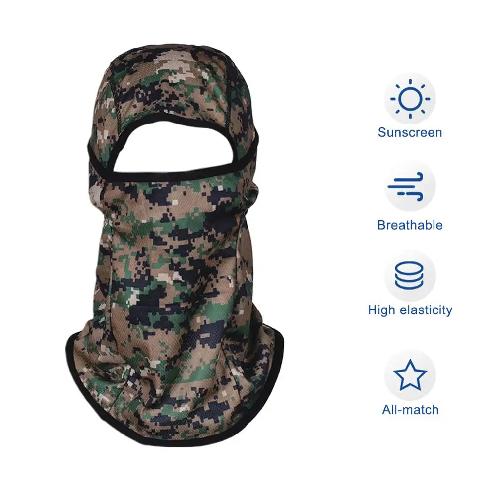 

1 PC Motorcycle Balaclava Full Face Cover Warmer Windproof Breathable Airsoft Paintball Cycling Ski Biker Shield Anti-UV