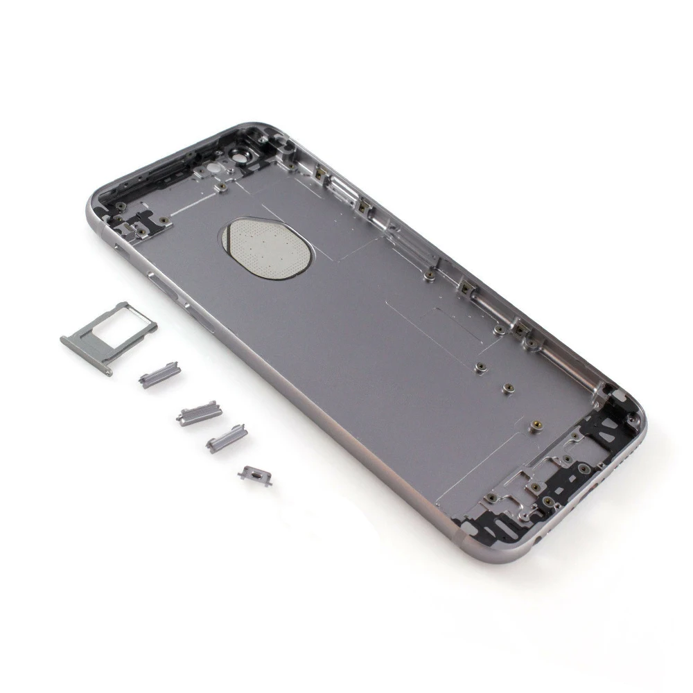 10 шт. задний корпус Замена для iPhone 6 6G плюс крышка батареи Корпус чехол Корпус среднего шасси с IMEI запасные части