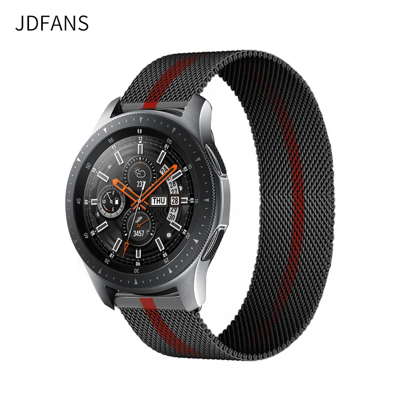 

Ремешок магнитный для наручных часов, браслет для Samsung Galaxy Watch 3 45 мм 41 мм Active 2 46 мм 42 мм Gear S3 Huawei GT/2/2e, 20 мм/22 мм