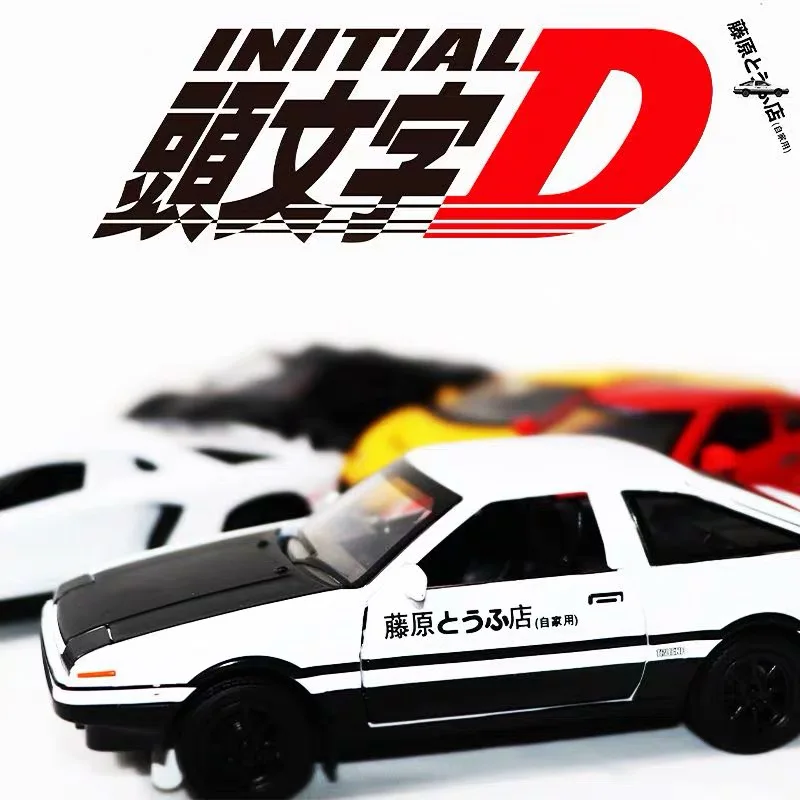 Модель автомобилей Начальная D AE86 сплав металла Diecasts игрушка автомобиль тянуть