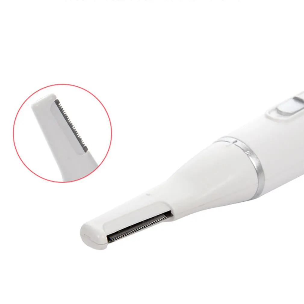 2 в 1 машинка для стрижки Машинка волос носу и ушах бритва триммер бровей скребок