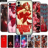 scarlet witch phone cases for iphone 13 pro max case 12 11 pro max 8 plus 7plus 6s xr x xs 6 mini se mobile cell