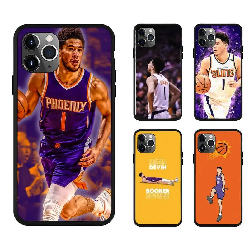 

Devin Booker Phone Case For Iphone 5 5S SE 6 6s 7 8 plus X Xr XS 11 12 Mini Pro Max Cover Fundas Coque