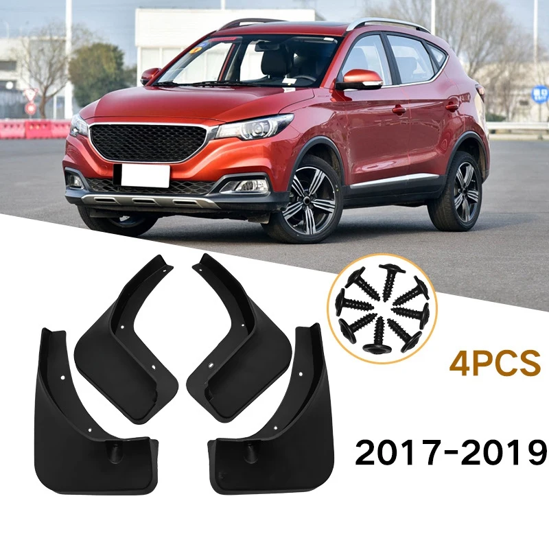 

4 PCS Front Rear Car Mudflaps for MG ZS MGZS 2017 - 2019 Fender Mud Guard Flaps Splash Flap Mudguards Accessories
