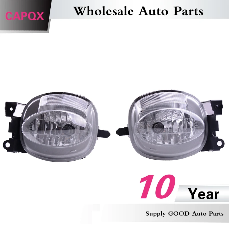 CAPQX 2 шт. передний бампер противотуманные светильник вождения Противотуманные