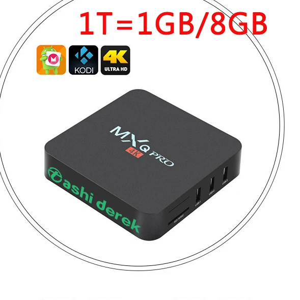 WiFi медиаплеер Декодер каналов кабельного телевидения Smart ТВ коробка XG0014K Android 7 1 Box