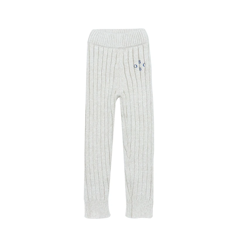 legging BC/Новинка года; брендовые Детские брюки леггинсы для маленьких девочек Одежда для мальчиков осенние повседневные хлопковые брюки в полоску с геометрическим узором детская От 1 до 10 лет - Цвет: legging